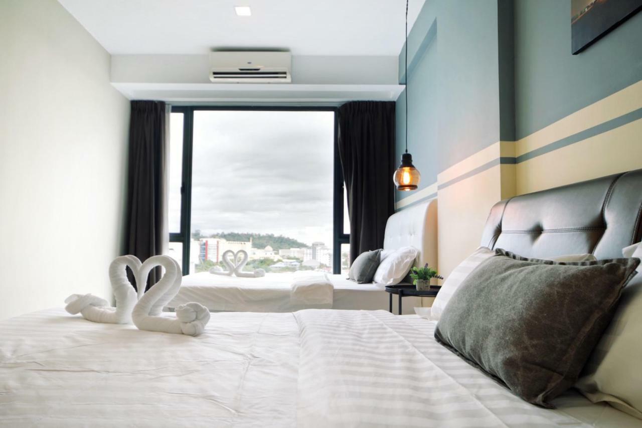 Cozy Living Sky Apartment Kota Kinabalu Exterior foto
